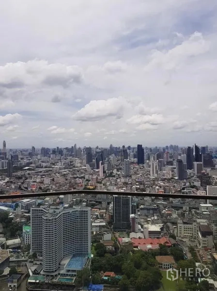 คอนโด ให้เช่าในKhlong San, Bangkok - มุมมองพาโนรามาจากชั้นสูง เห็นกรุงเทพฯ โดยรอบ