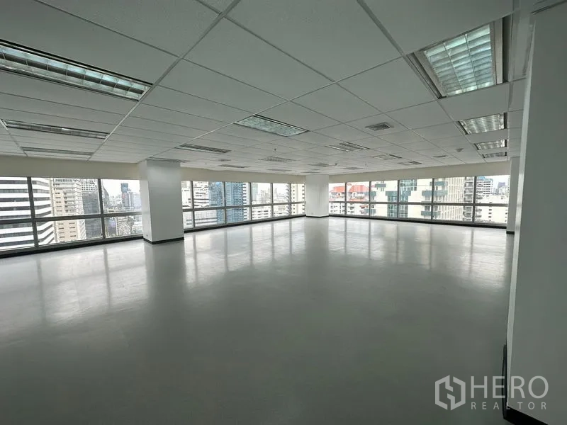 Office Space for rent - Corner office space with panoramic windows, abundant natural light and skyline outlook.