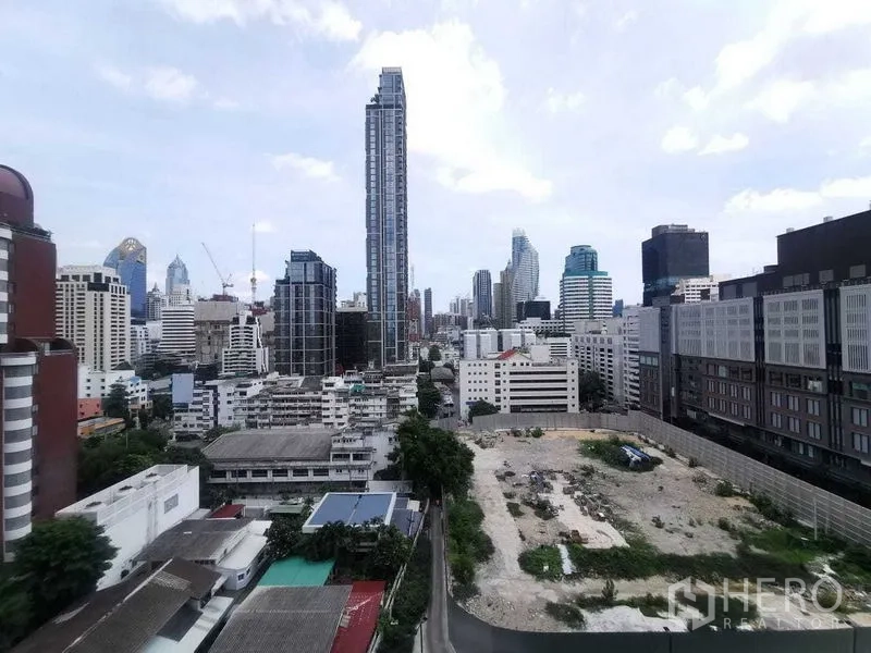 คอนโด ให้เช่าในRatchathewi, Bangkok - วิวสกายไลน์ราชเทวีช่วงกลางวันจากชั้นสูง