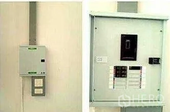 工厂 出租在Krathum Baen, Samut Sakhon - 已安装的电源控制箱和断路器配电面板。