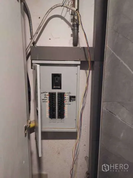 零售空间 出租 - 设备间内的配电箱